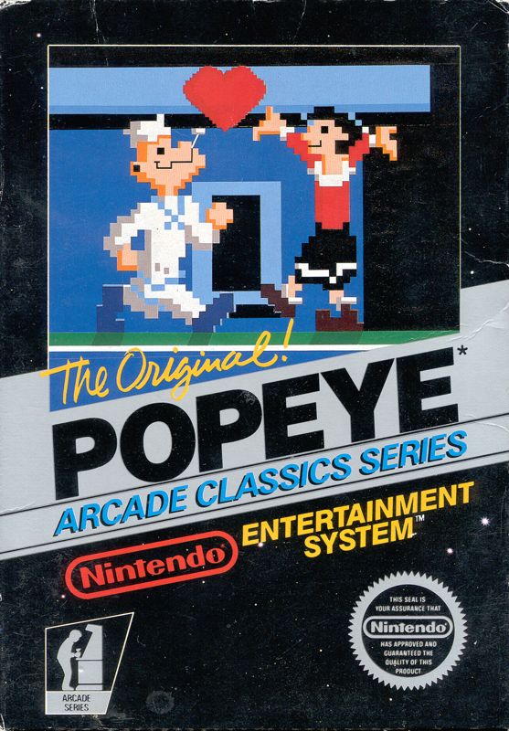 Popeye box art for Famicom